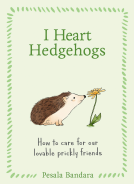book cover for I Heart Hedgehogs