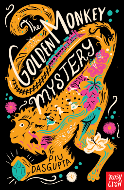 book cover for The Golden Monkey Mystery