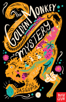 book cover for The Golden Monkey Mystery