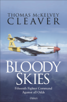 book cover for Bloody Skies