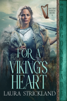 book cover for For a Viking's Heart