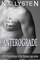 book cover for Anterograde
