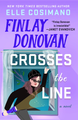 book cover for Finlay Donovan Crosses the Line