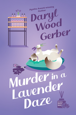 book cover for Murder in a Lavender Daze