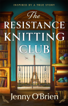 book cover for The Resistance Knitting Club