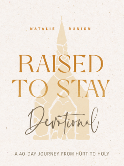 book cover for Raised to Stay Devotional