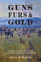 book cover for Guns, Furs, and Gold