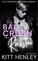 book cover for Bad Crush on a Rockstar