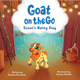 book cover for Goat on the Go: Scout's Rainy Day
