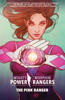 book cover for Mighty Morphin Power Rangers: The Pink Ranger