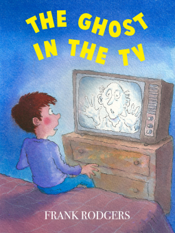 book cover for The Ghost in the TV