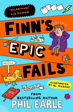 book cover for Finn's Epic Fails