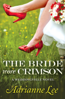 book cover for The Bride Wore Crimson