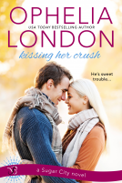 book cover for Kissing Her Crush