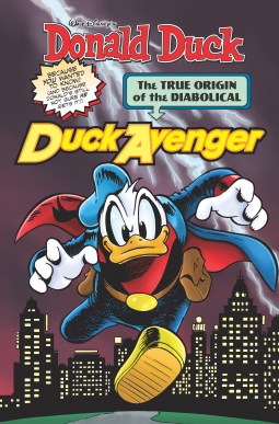 book cover for Donald Duck: The Diabolical Duck Avenger