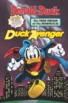 book cover for  Donald Duck: The Diabolical Duck Avenger