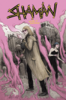book cover for Shaman