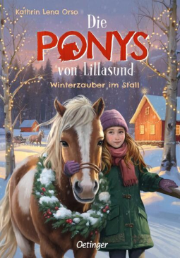 Buchcover für Die Ponys von Lillasund 3. Winterzauber im Stall