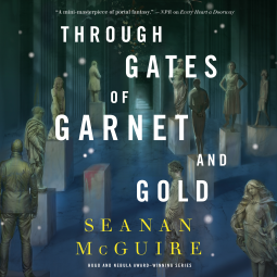 book cover for Through Gates of Garnet and Gold