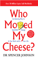 book cover for Who Moved My Cheese