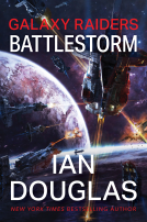 book cover for Galaxy Raiders: Battlestorm