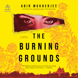 book cover for The Burning Grounds