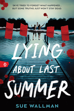 book cover for Lying About Last Summer