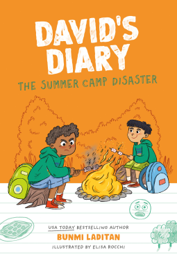 book cover for The Summer Camp Disaster