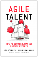 book cover for Agile Talent