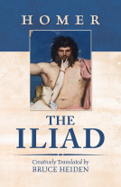book cover for The Iliad