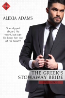 book cover for The Greek's Stowaway Bride