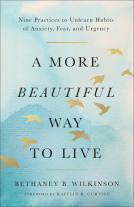 book cover for A More Beautiful Way to Live