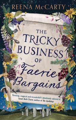 book cover for The Tricky Business of Faerie Bargains