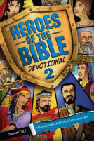 book cover for Heroes of the Bible Devotional 2