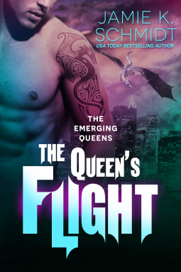 book cover for The Queen's Flight