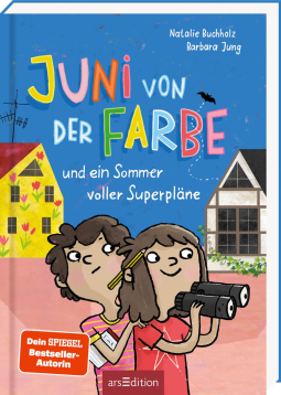 Buchcover für Juni von der Farbe  und ein Sommer voller Superpläne