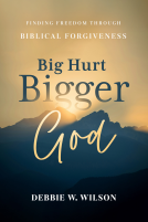 book cover for Big Hurt, Bigger God