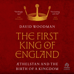 book cover for The First King of England