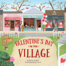 book cover for Valentine's Day in the Village