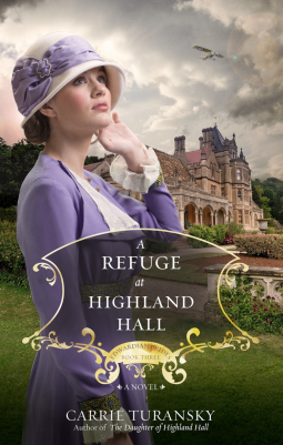 book cover for A Refuge at Highland Hall