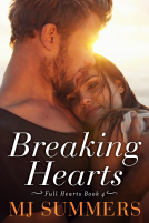 book cover for BREAKING HEARTS 