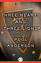 book cover for Three Hearts and Three Lions