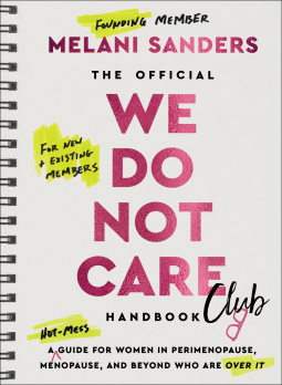 book cover for The Official We Do Not Care Club Handbook