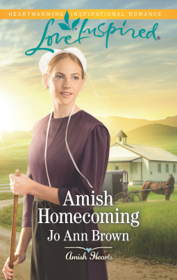 book cover for Amish Homecoming