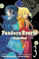 book cover for PandoraHearts ~Caucus Race~, Vol. 3 (light novel)