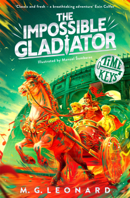 book cover for The Impossible Gladiator