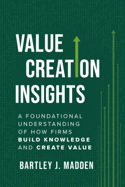 book cover for Value Creation Insights: A Foundational Understanding of How Firms Build Knowledge and Create Value