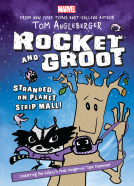 book cover for Rocket and Groot: Stranded on Planet Strip Mall!