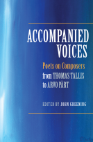 book cover for Accompanied Voices