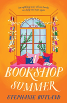 book cover for A Bookshop Summer